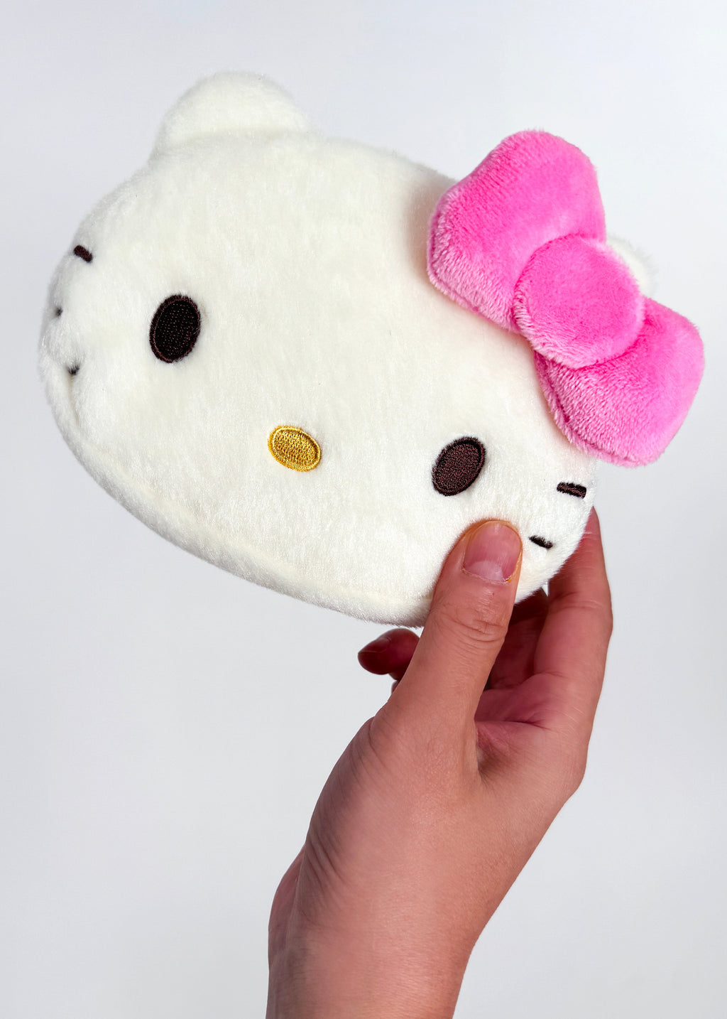  Sanrio Hello Kitty 70s Series Plush Pink Cosmetic Bag