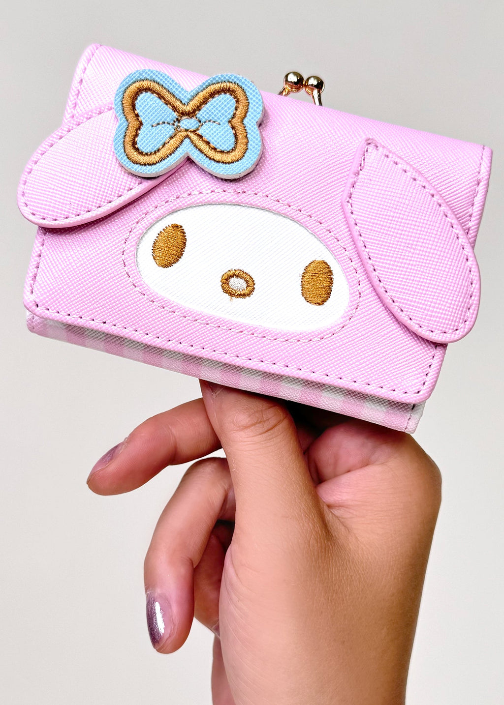  Sanrio My Melody Face Flap Wallet