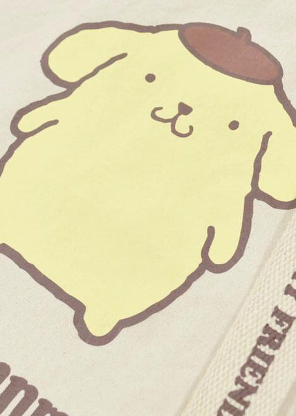  Sanrio Pompompurin Convertible Canvas Tote