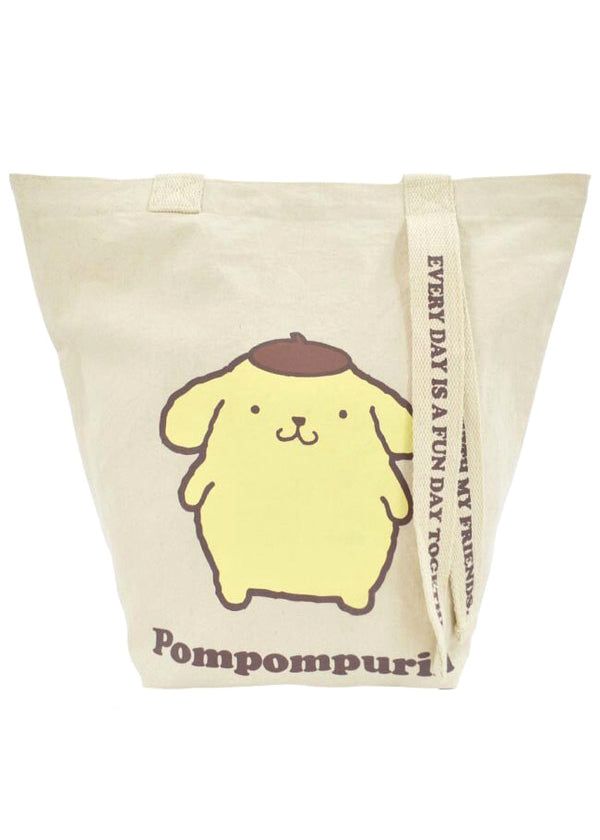  Sanrio Pompompurin Convertible Canvas Tote