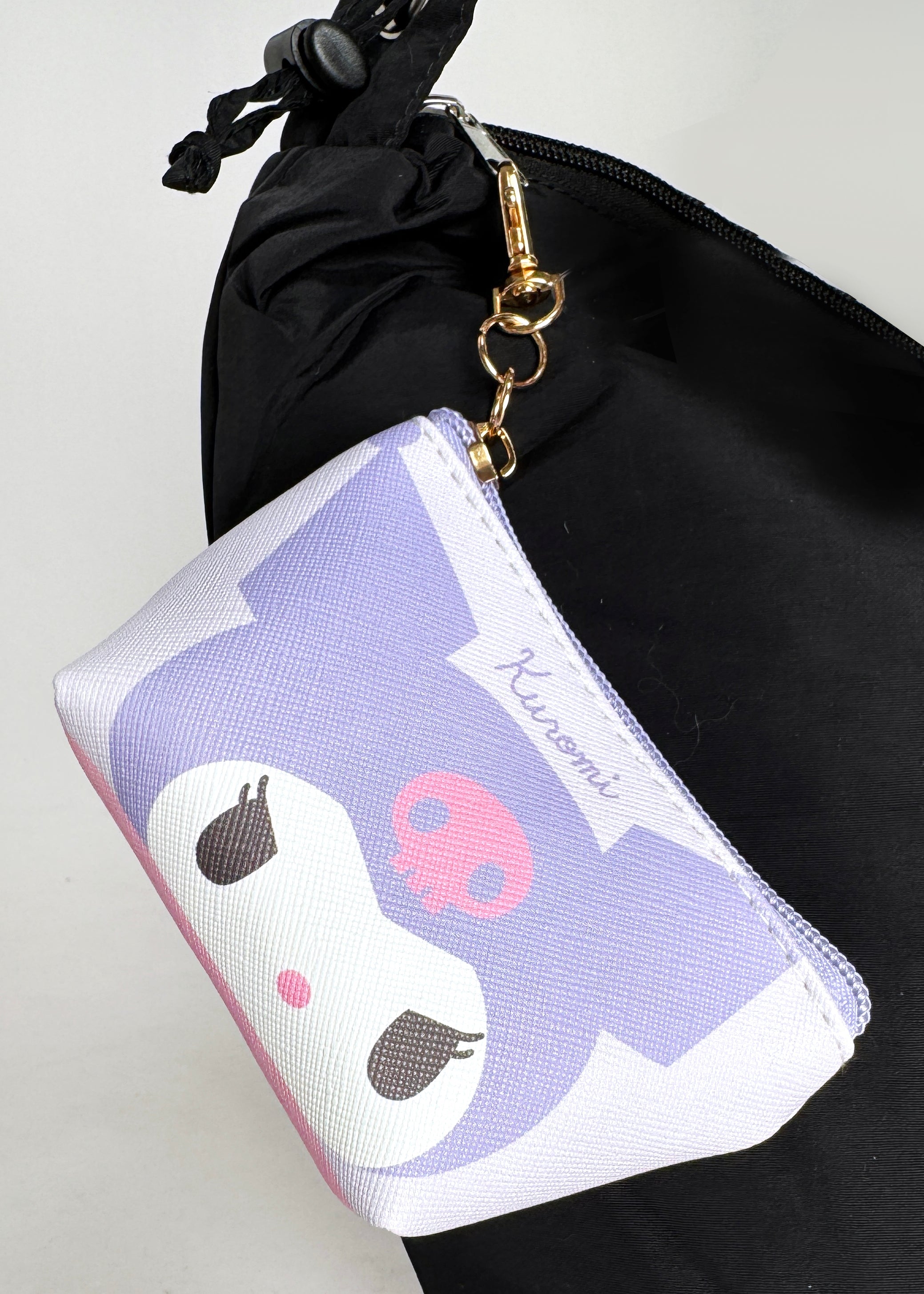  Sanrio Kuromi Big Face Mini Coin Pouch