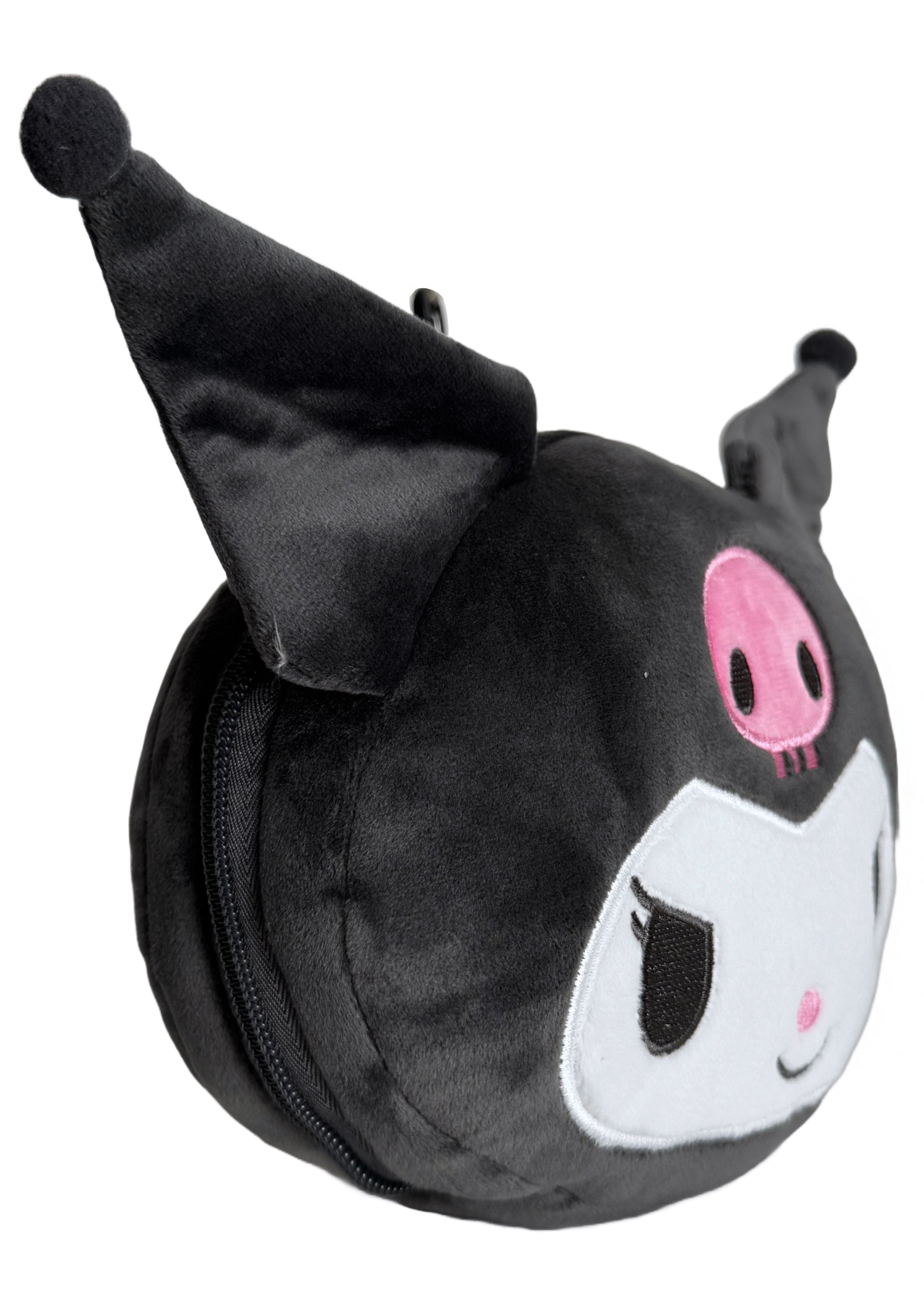  Sanrio Kuromi Big Face Plush Travel Pillow