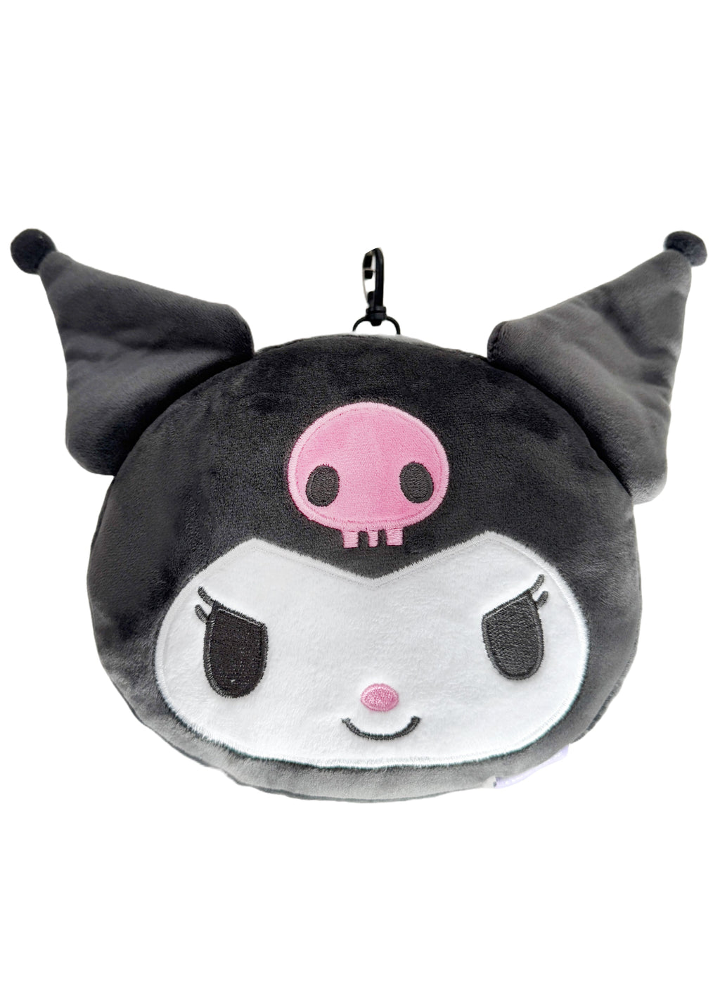  Sanrio Kuromi Big Face Plush Travel Pillow