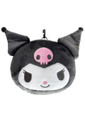  Sanrio Kuromi Big Face Plush Travel Pillow