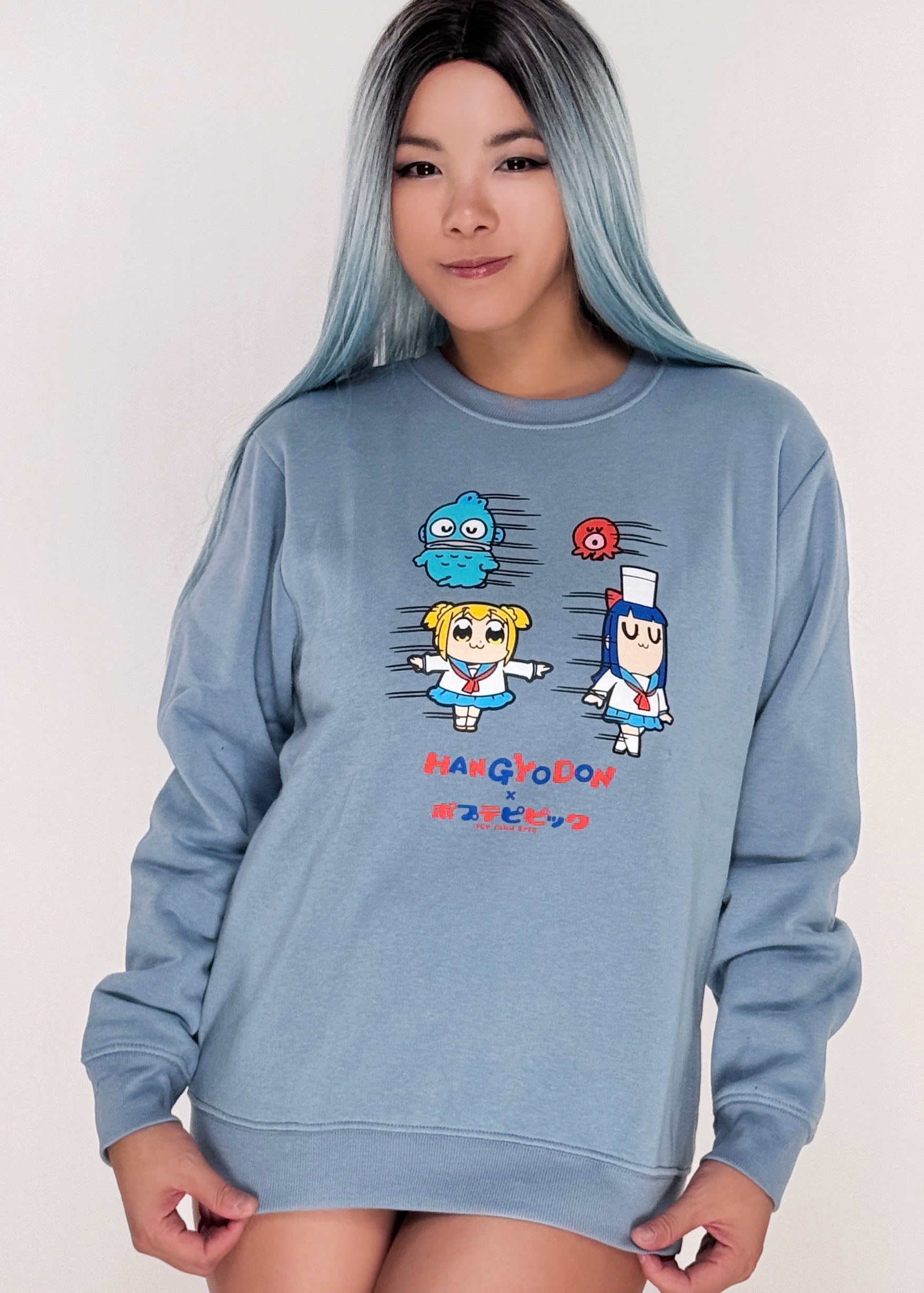  Sanrio X Poptepic Hangyodon And Friends Pullover