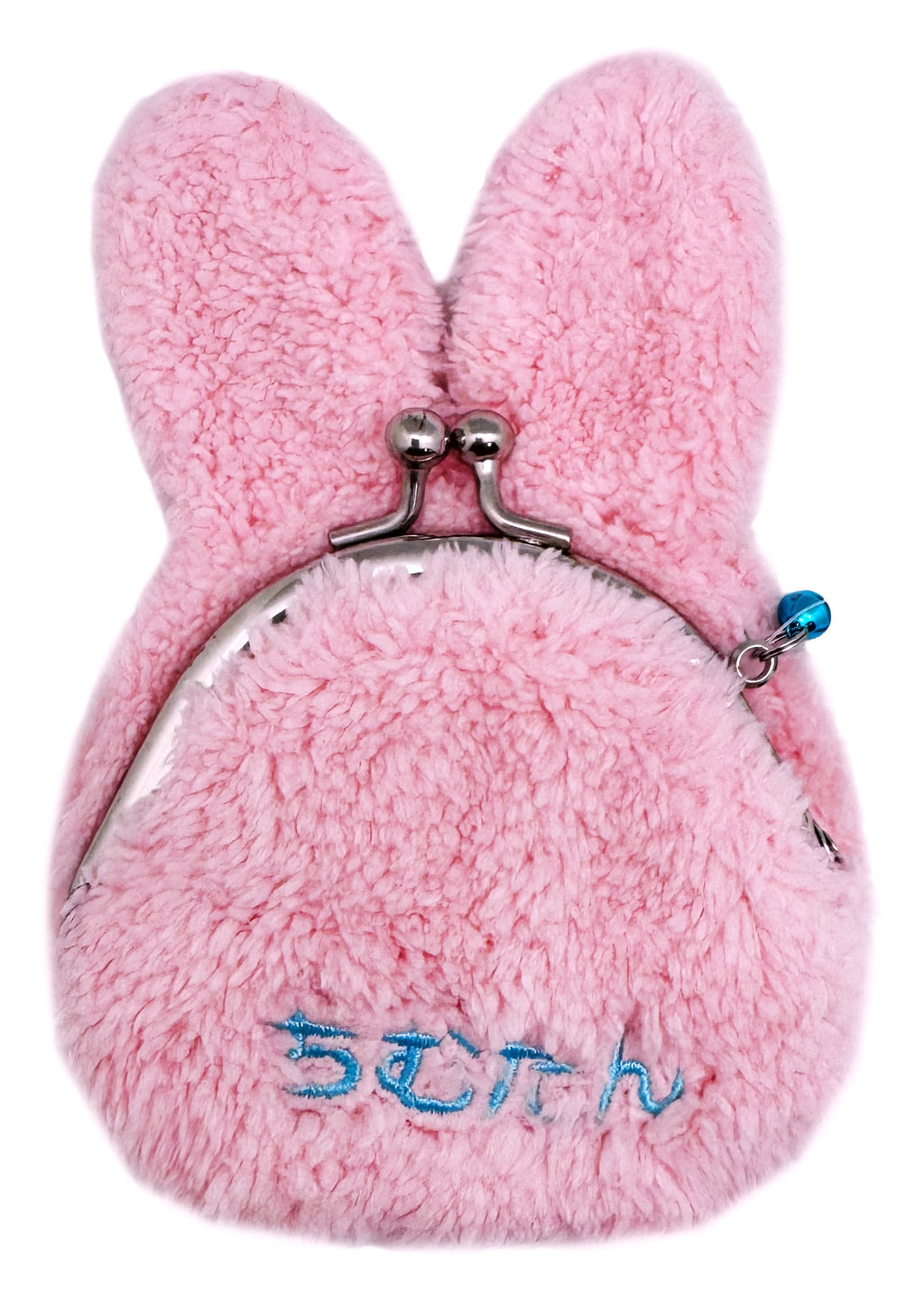  Monchhichi Sweet Chimutan Pink Bunny Plush Coin Bag