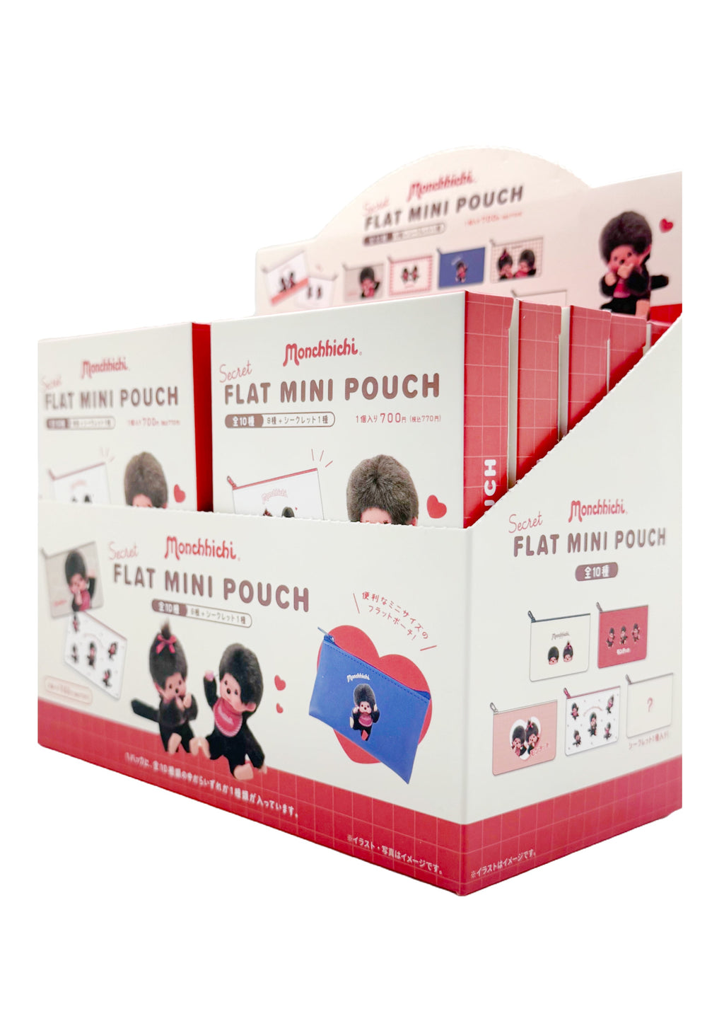  Monchhichi Mini Pouch Blind Box -10PC Blind Box