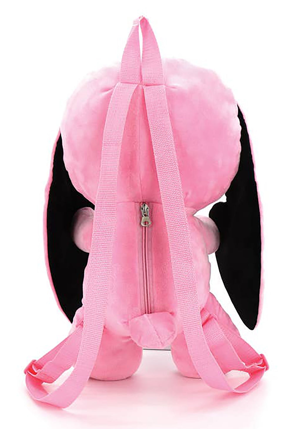  Naughty Bunny Pink Plush Backpack