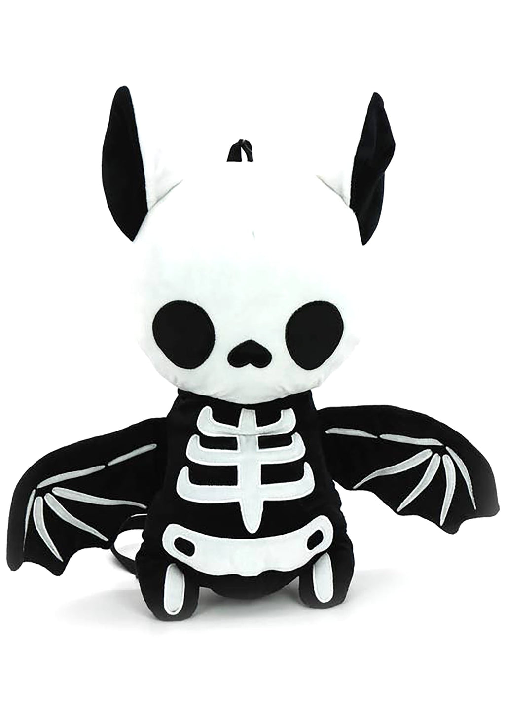  Skeleton Bat Plush Backpack