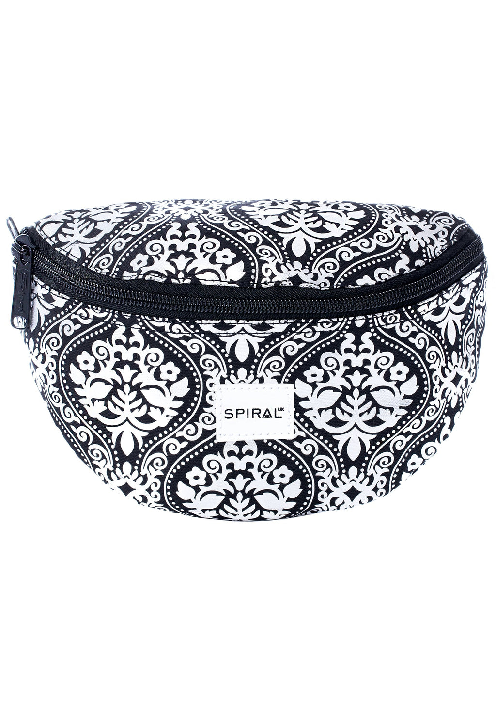 Spiral Road To Venetian Belt Bags In Black/Silver