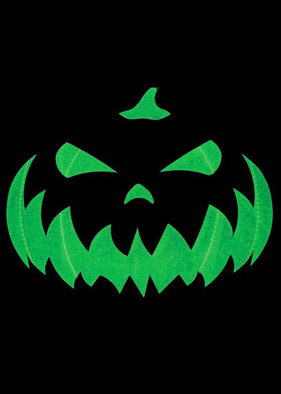  Double Fright Jack O'Lantern Pumpkin Glow In The Dark Crossbody