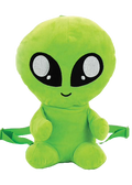  Neon Alien Plush Backpack