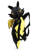  Black Dragon Plush Backpack