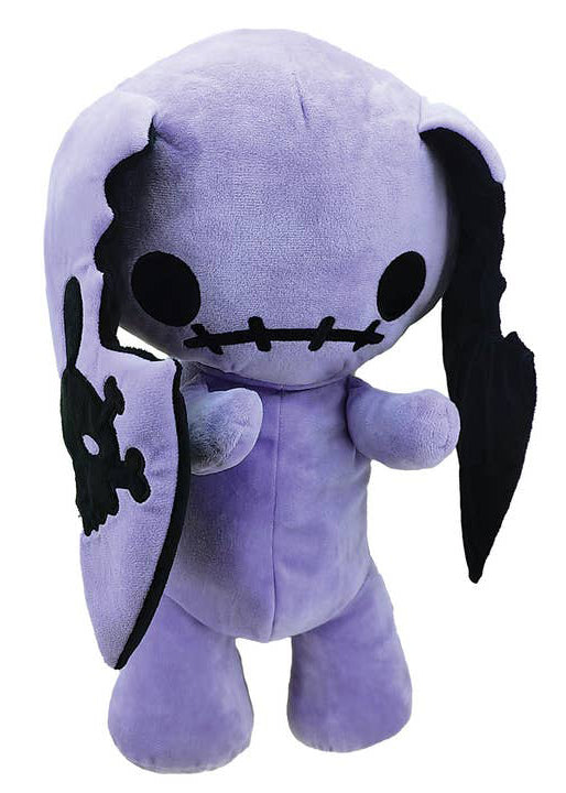  Naughty Bunny Purple Plush Backpack