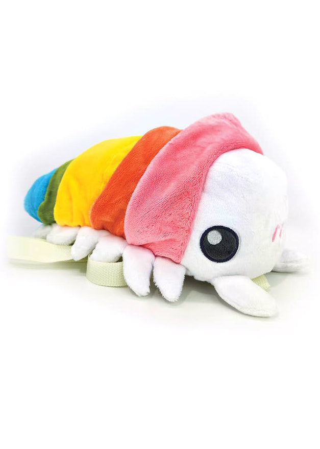  Rainbow Roly Poly Plush Backpack
