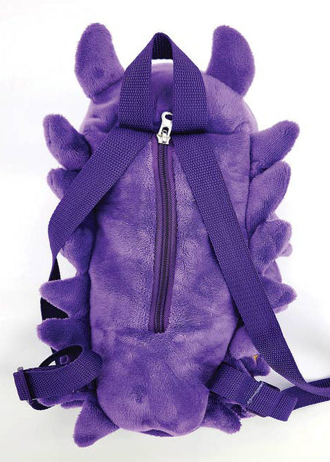  Purple Roly Poly Plush Backpack