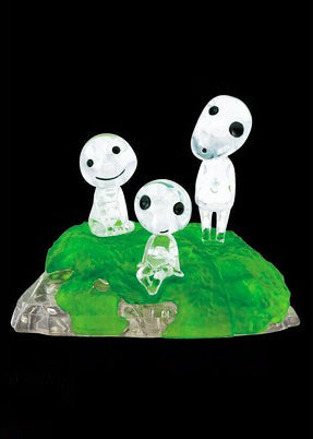  Studio Ghibli Princess Mononoke Forest Spirit 3D Crystal Puzzle Figurine
