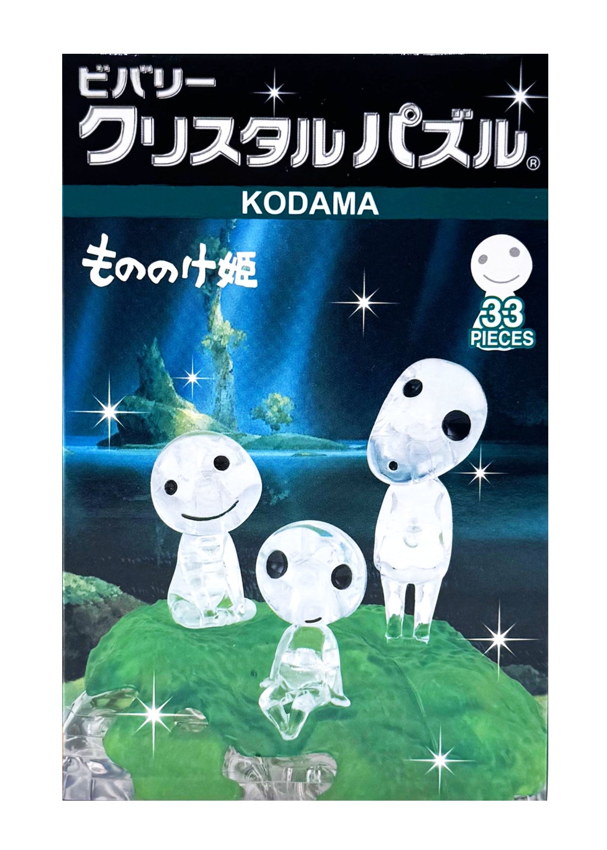  Studio Ghibli Princess Mononoke Forest Spirit 3D Crystal Puzzle Figurine