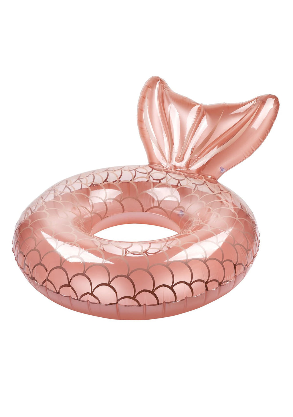 SunnyLife Luxe Rose Gold Mermaid Pool Ring