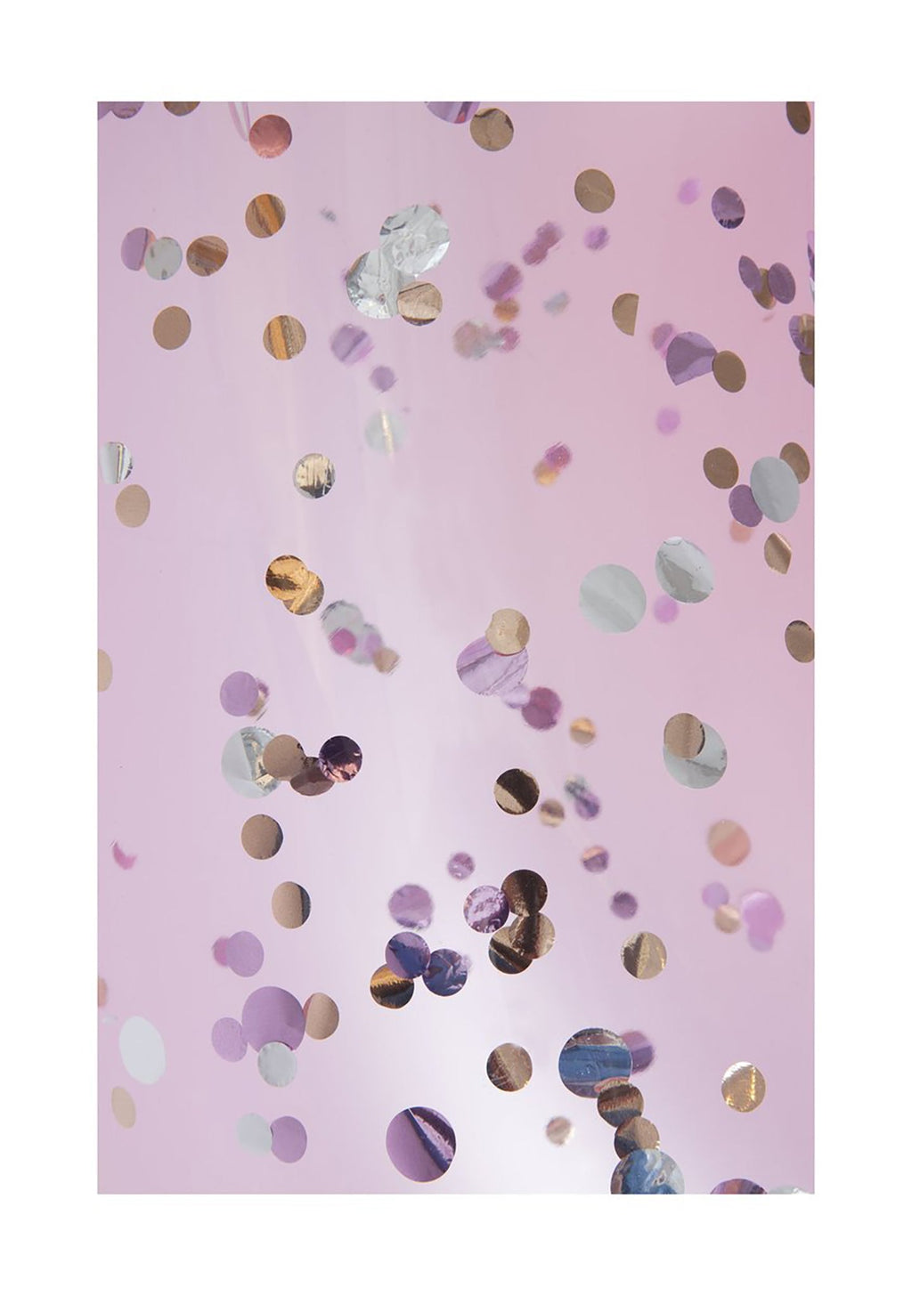 SunnyLife Pink Heart Glitter Pool Ring