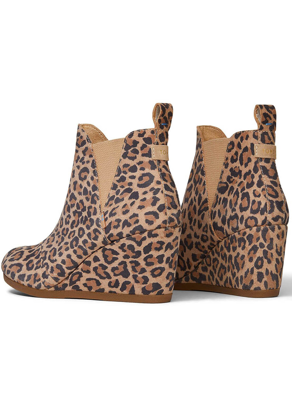 Toms Kelsey Suede Boot In Leopard