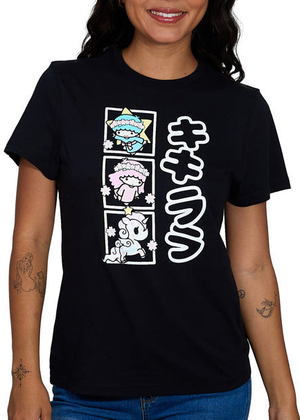  Sanrio Hello Kitty Twin Stars Cherry Stars Tee