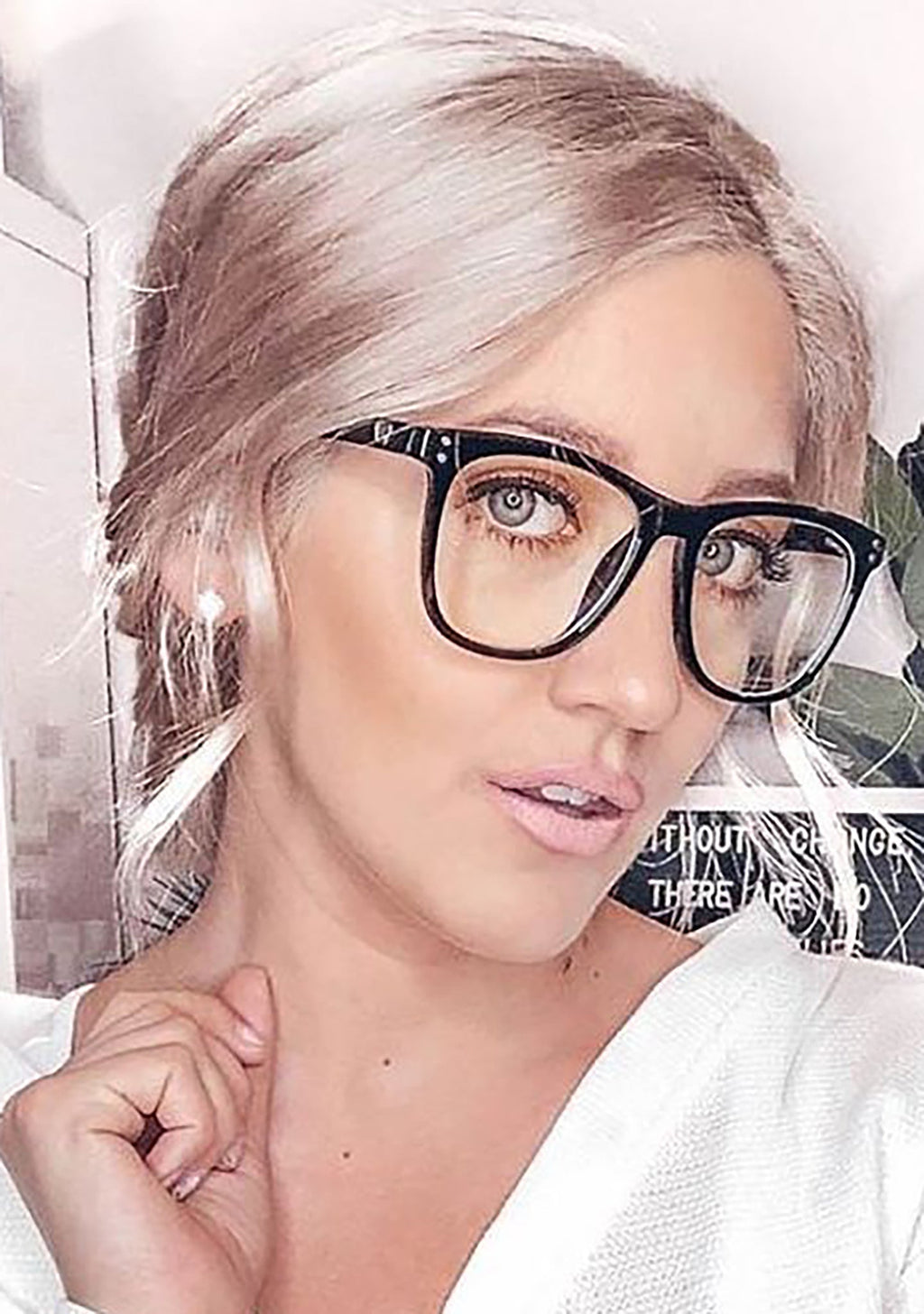 Audrey Blue Light Glasses In Black