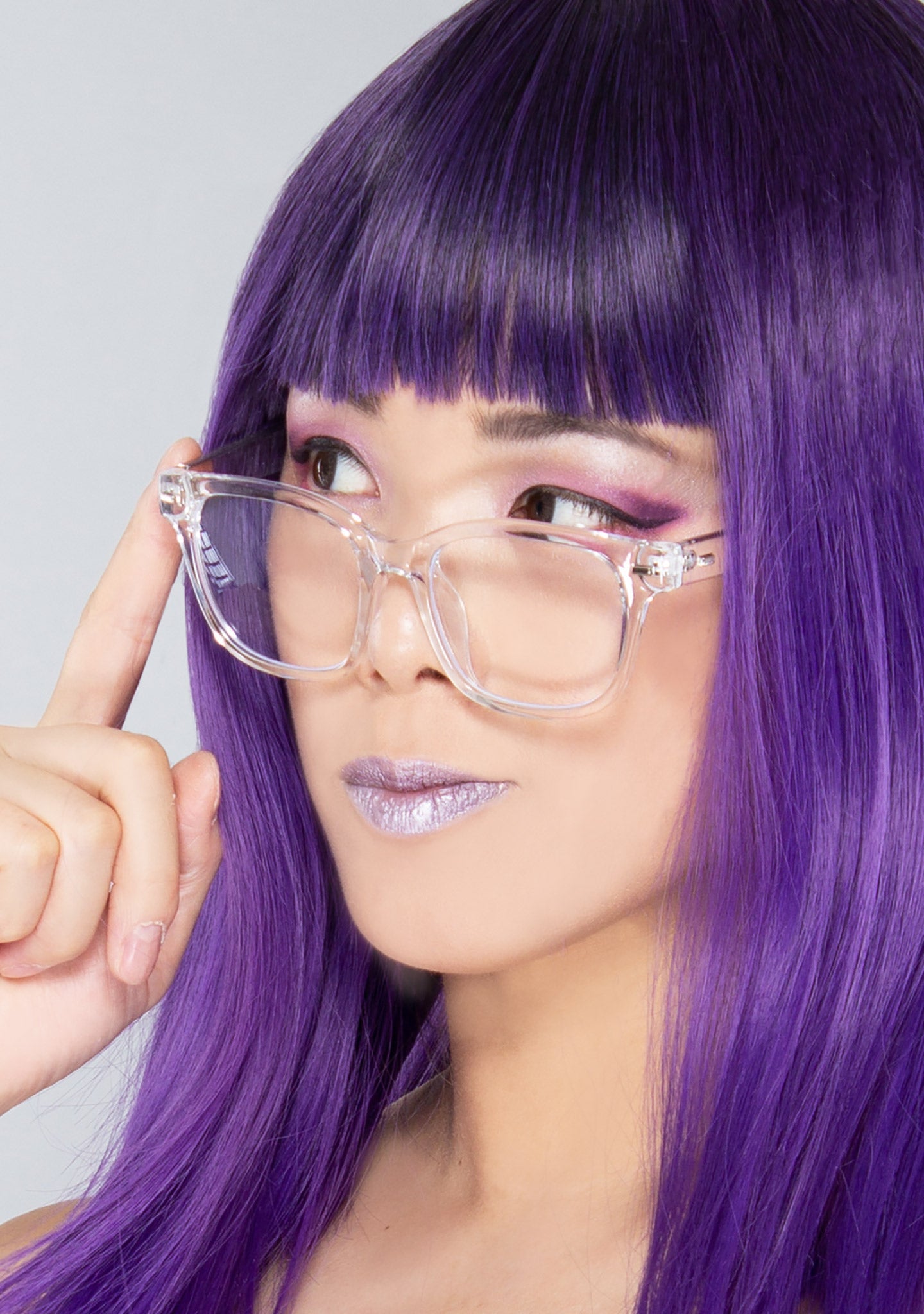  Stella Blue Light Glasses In Clear