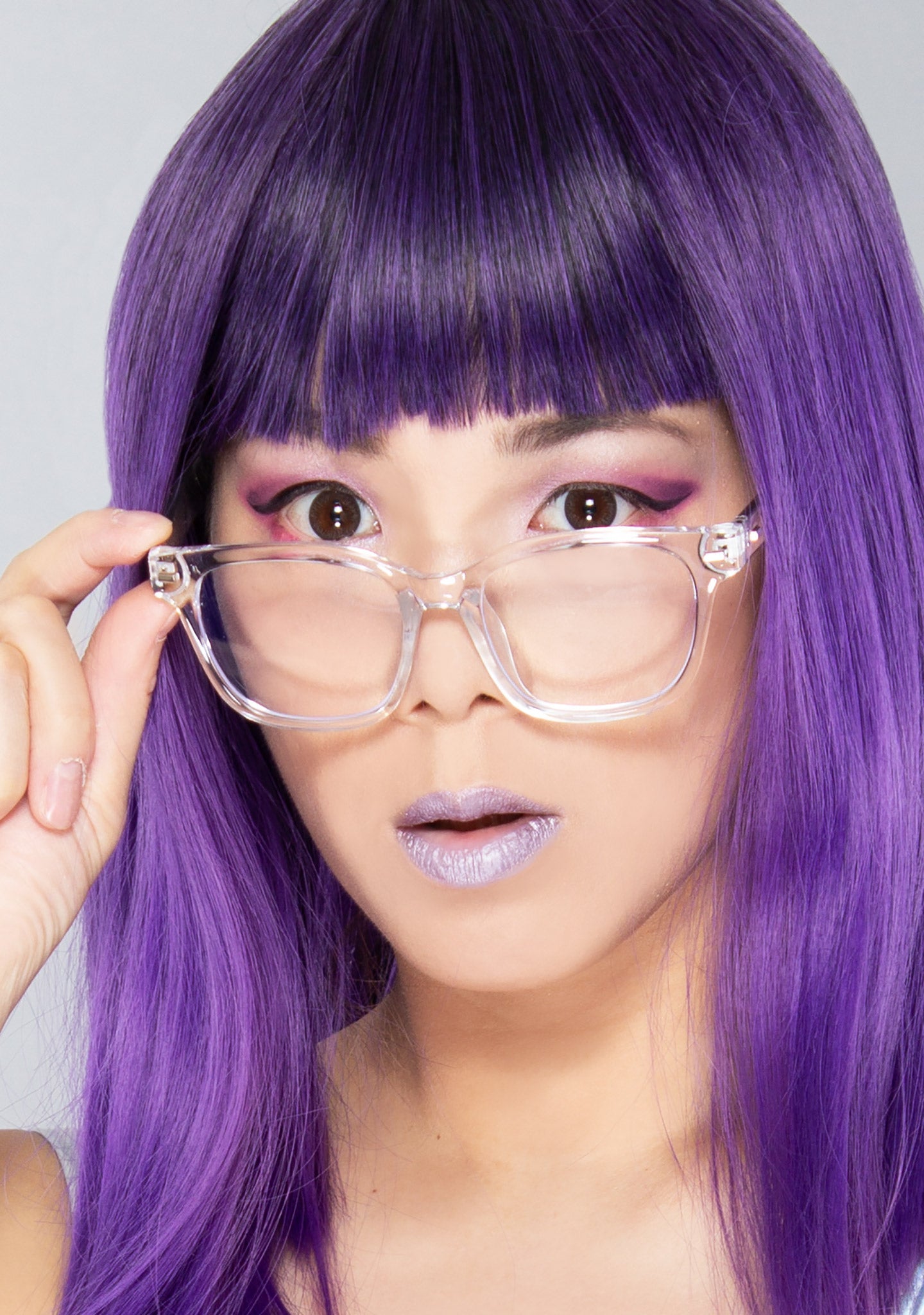  Stella Blue Light Glasses In Clear