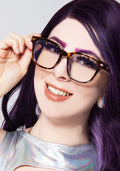  Stella Blue Light Glasses In Tortoise Shell