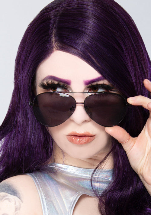  Amelia Sunglasses In Jet Black