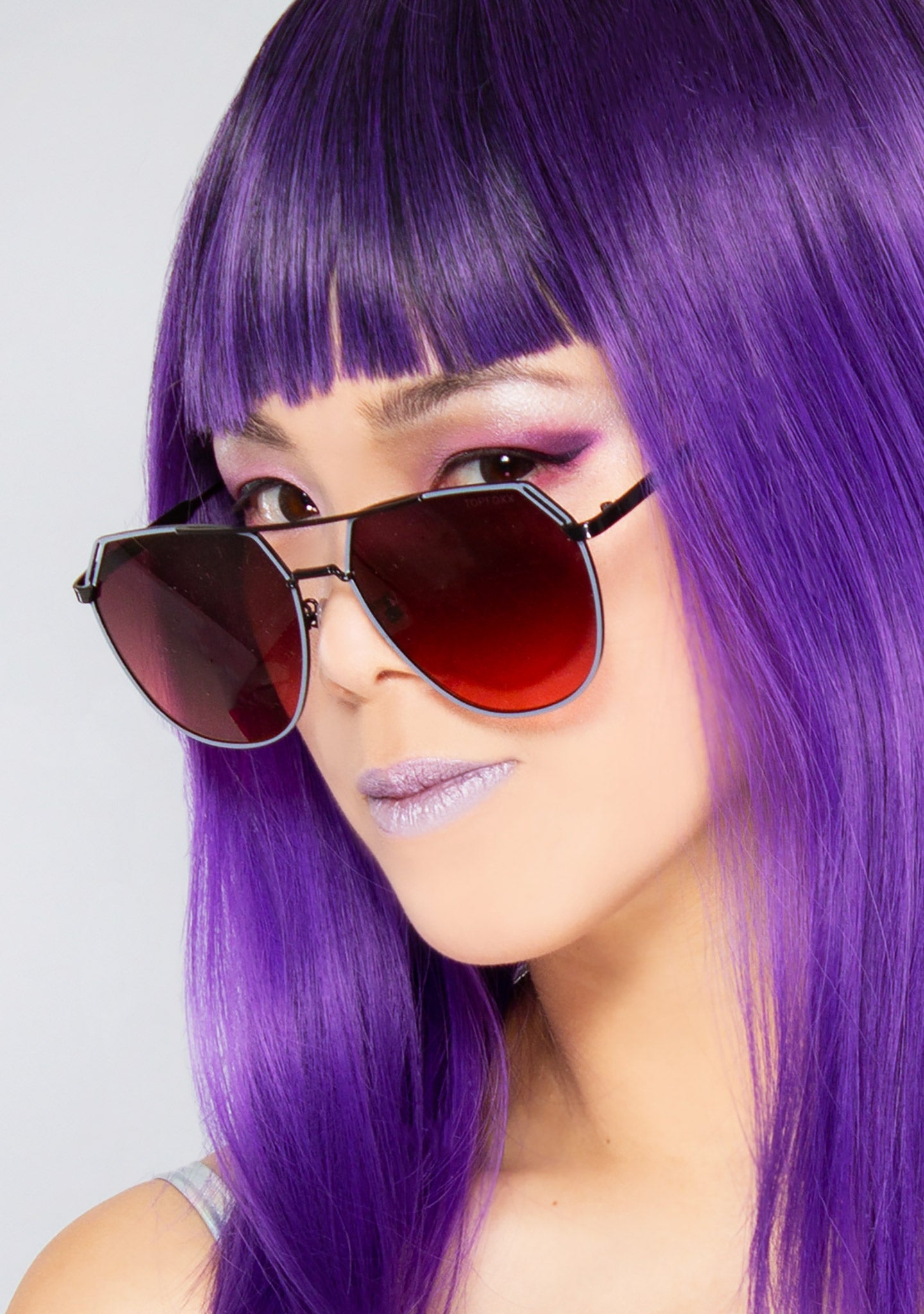  Farrah Sunglasses In Ruby