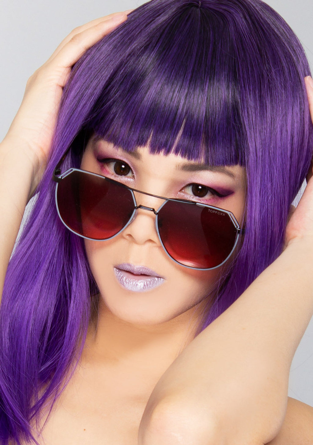  Farrah Sunglasses In Ruby
