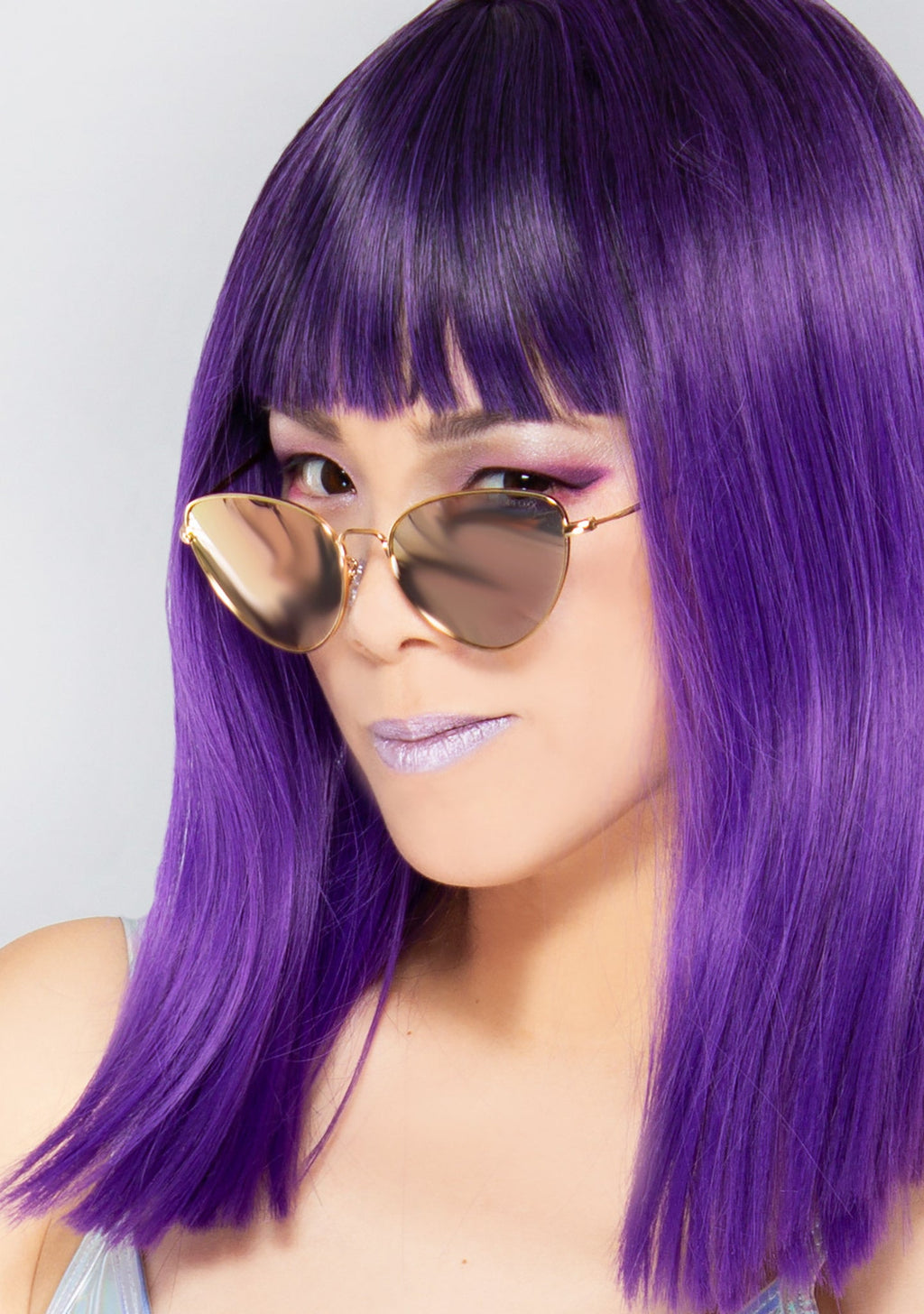  Felina Sunglasses In Rose Gold