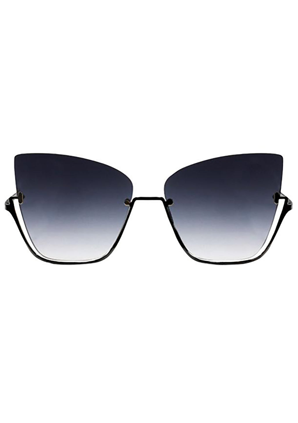  X Raya Vixen Sunglasses In Black Fade