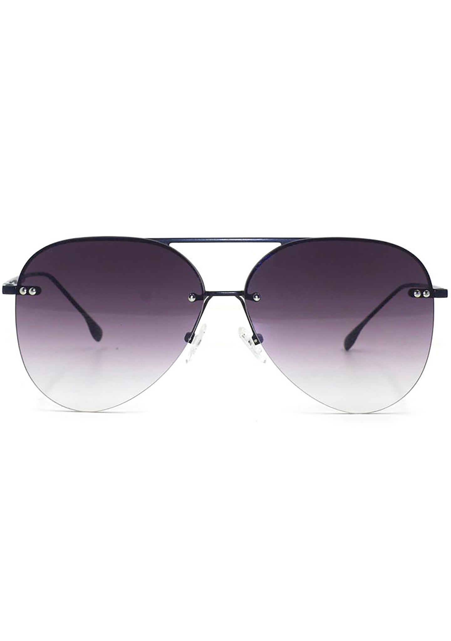  Megan 2 Narrow Sunglasses In Black Fade