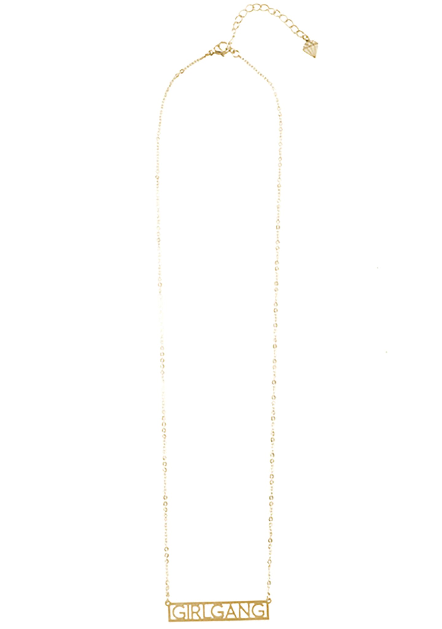  Girlgang Necklace In Gold