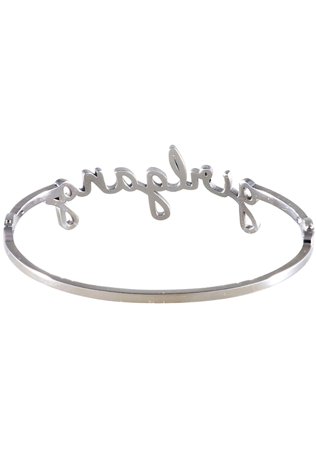  Girlgang Bangle In Silver