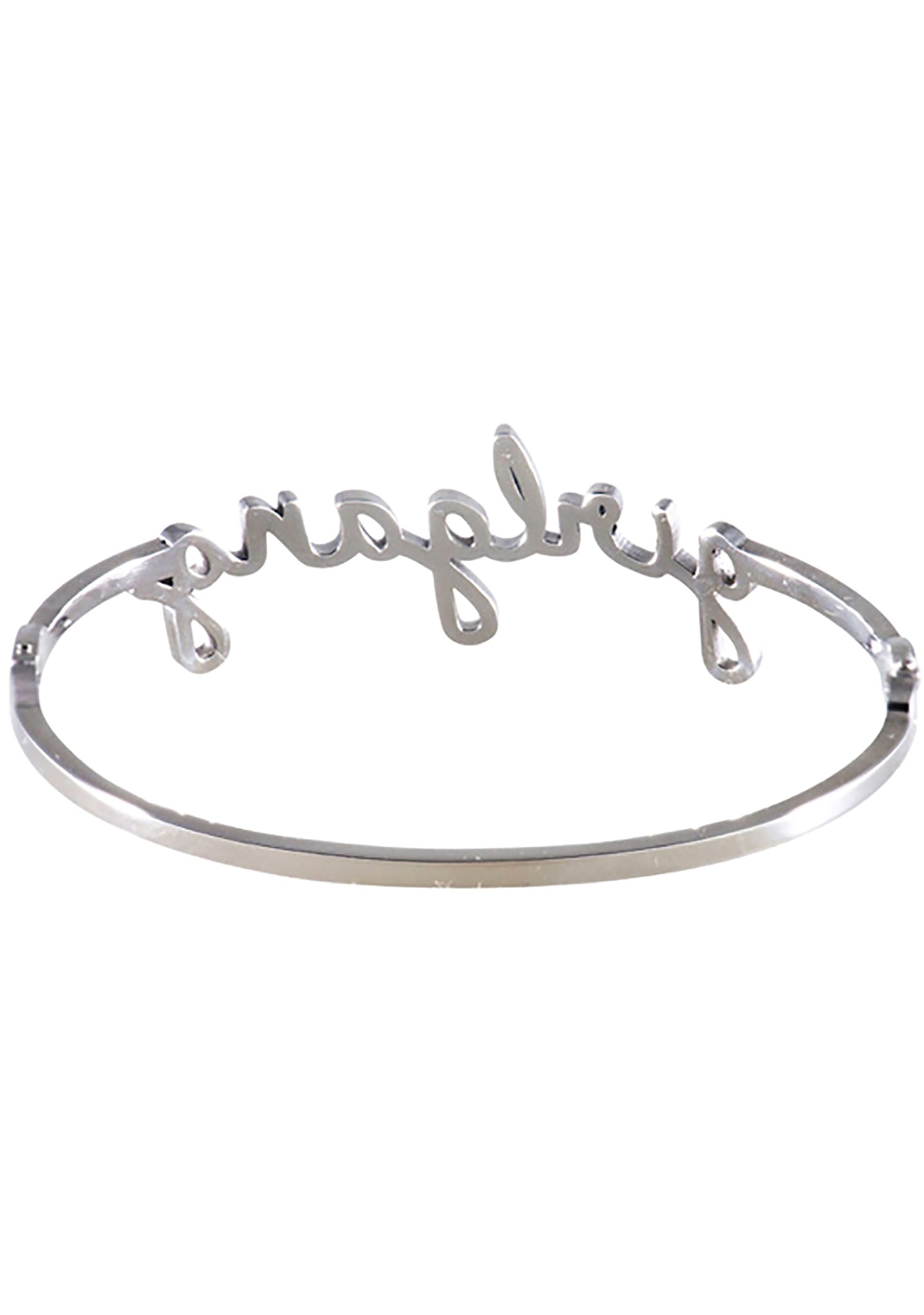  Girlgang Bangle In Silver