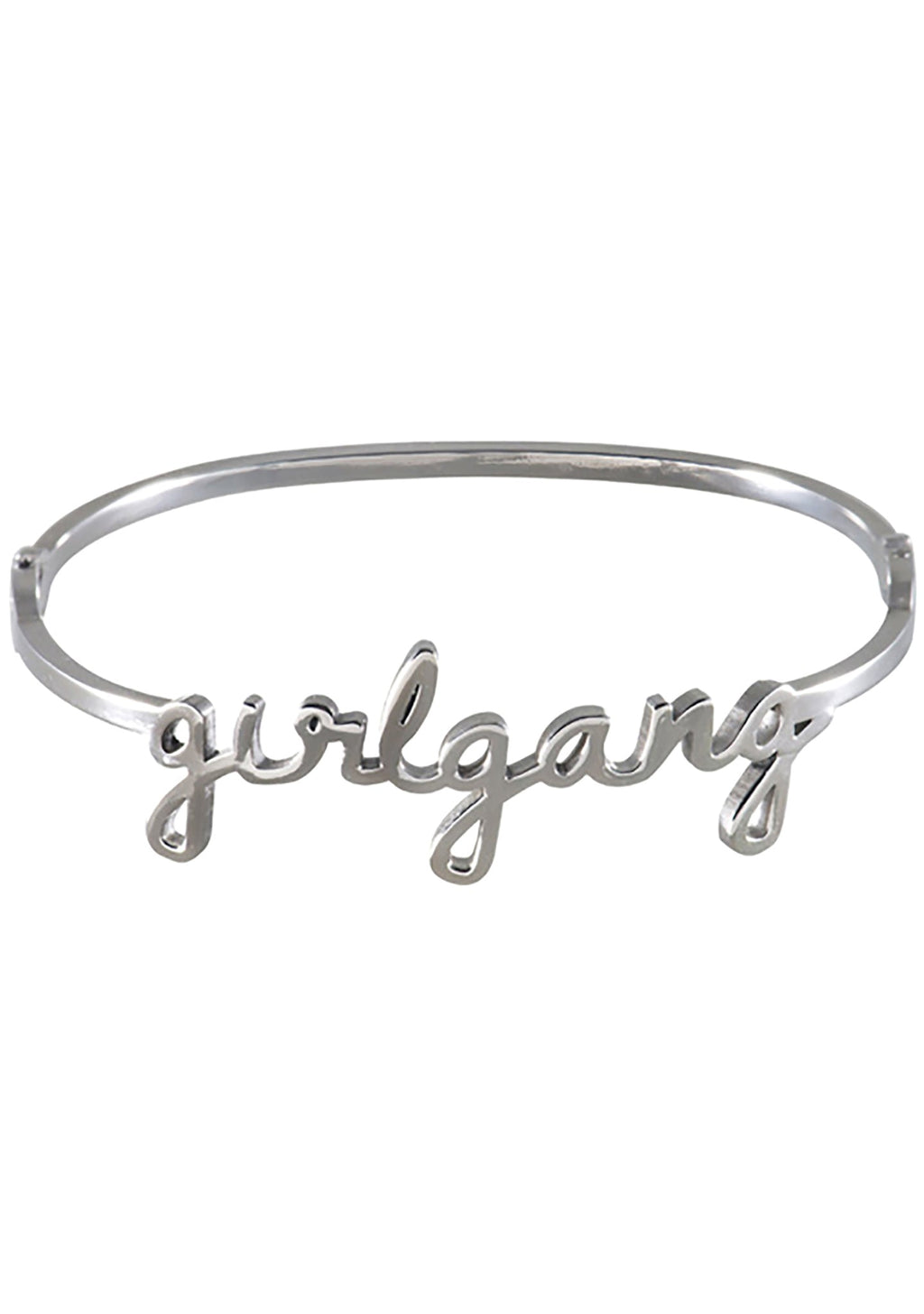  Girlgang Bangle In Silver