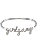  Girlgang Bangle In Silver