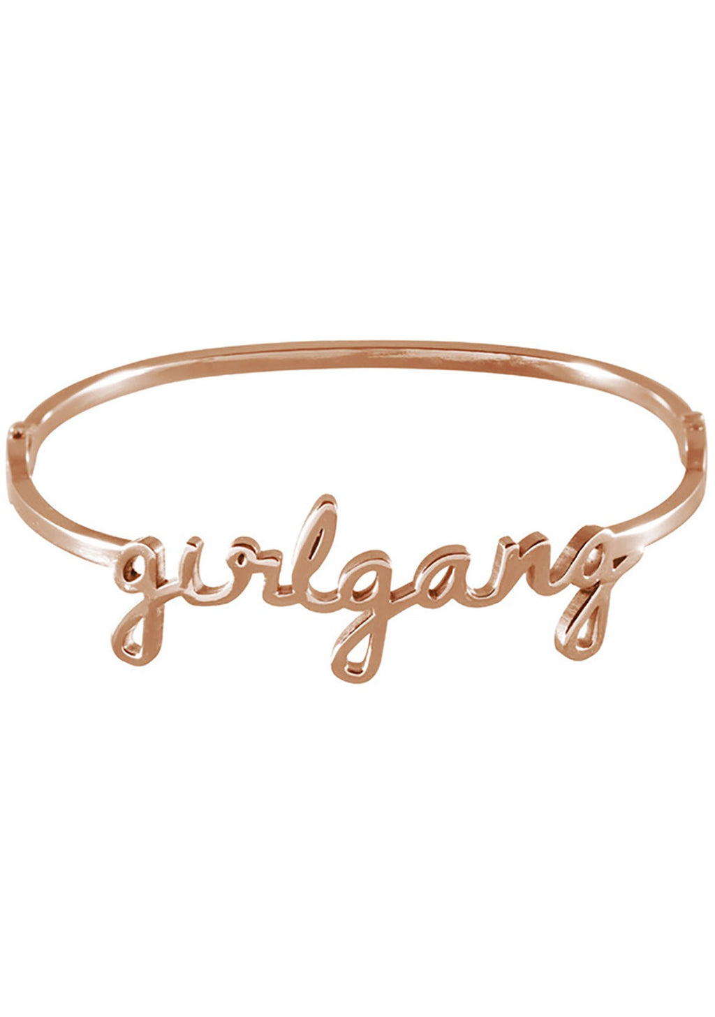  Girlgang Bangle In Rose Gold
