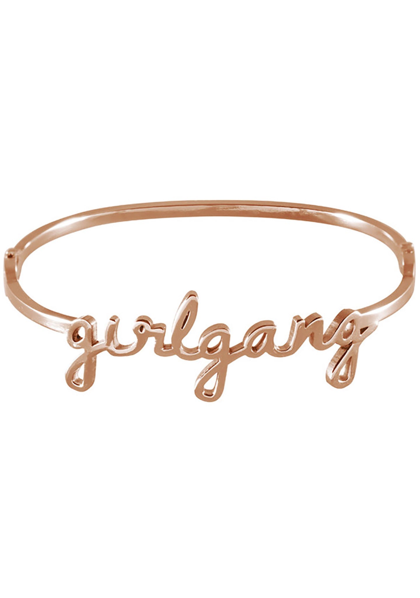  Girlgang Bangle In Rose Gold