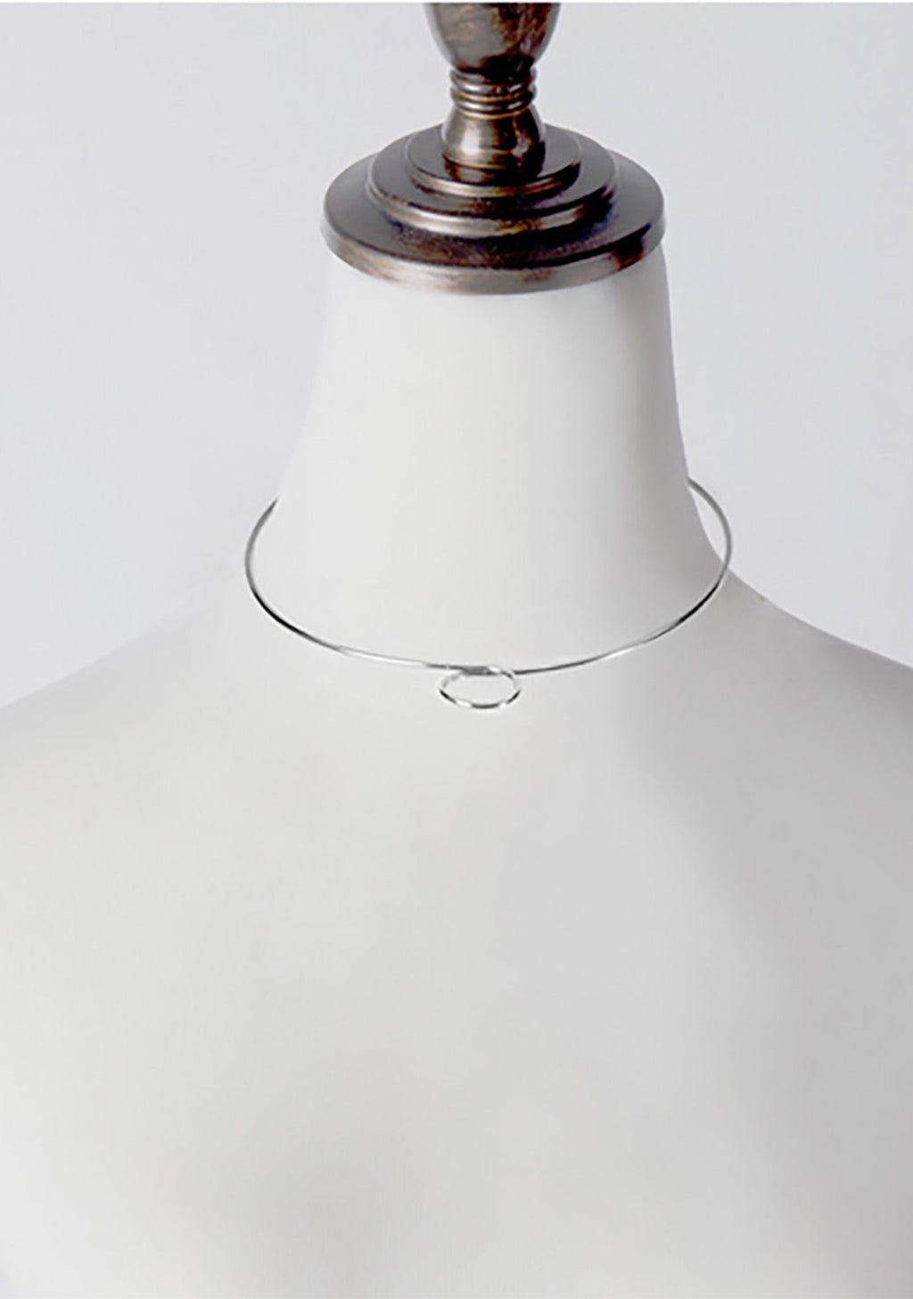  Loop Choker In Silver