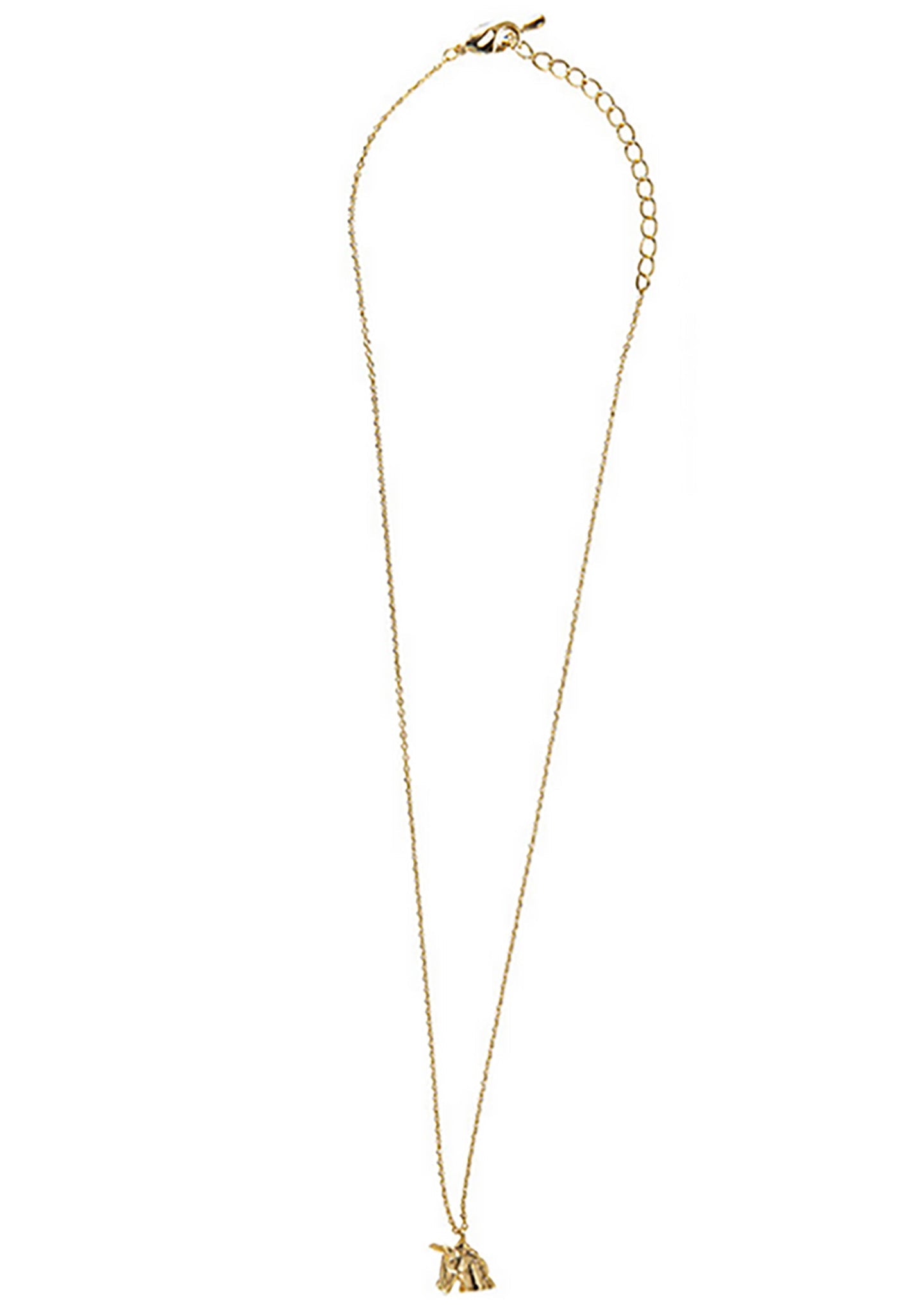  Emoji Unicorn Necklace In Gold