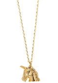  Emoji Unicorn Necklace In Gold