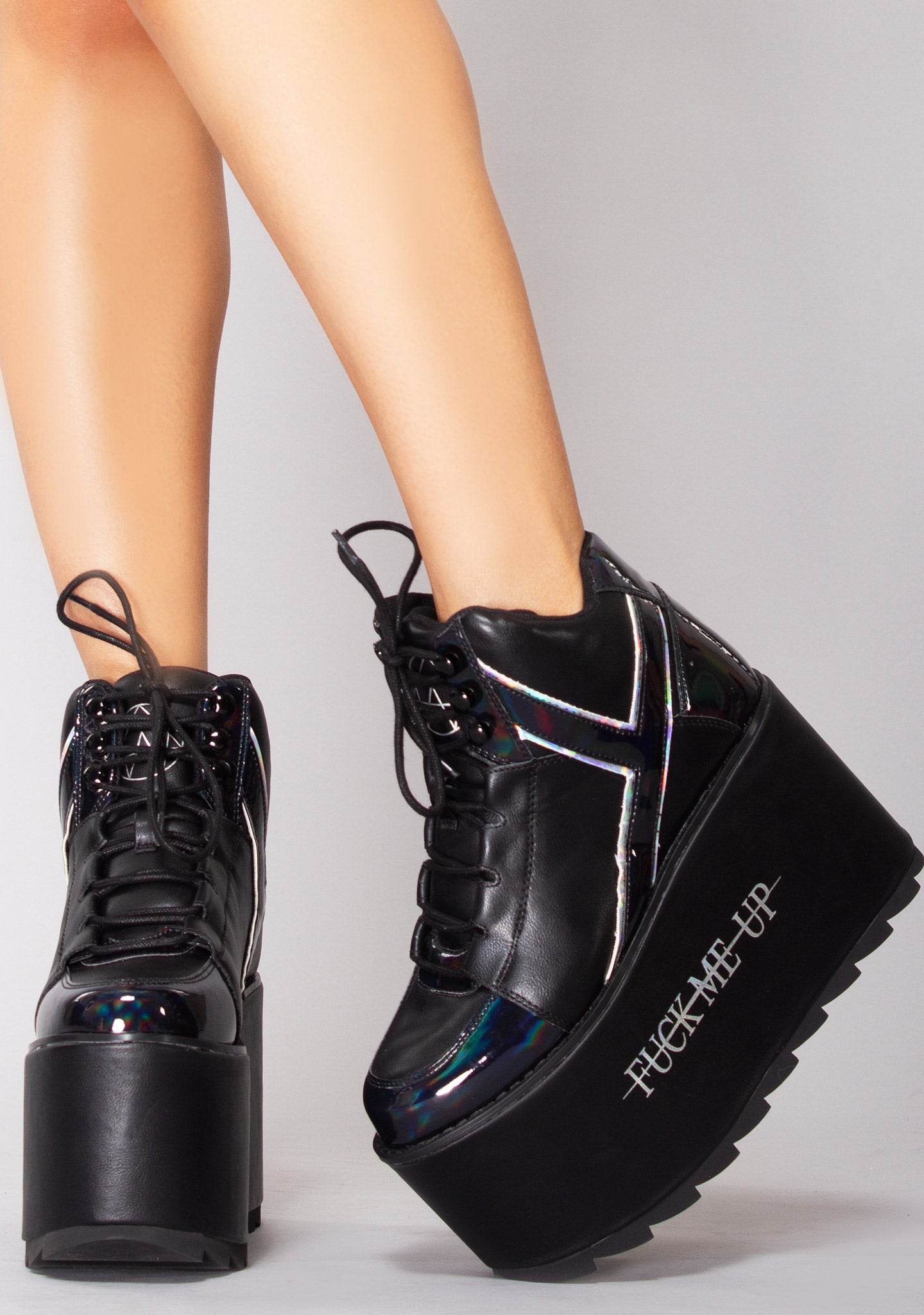  X Alison Wonderland Qozmo Platform Sneakers