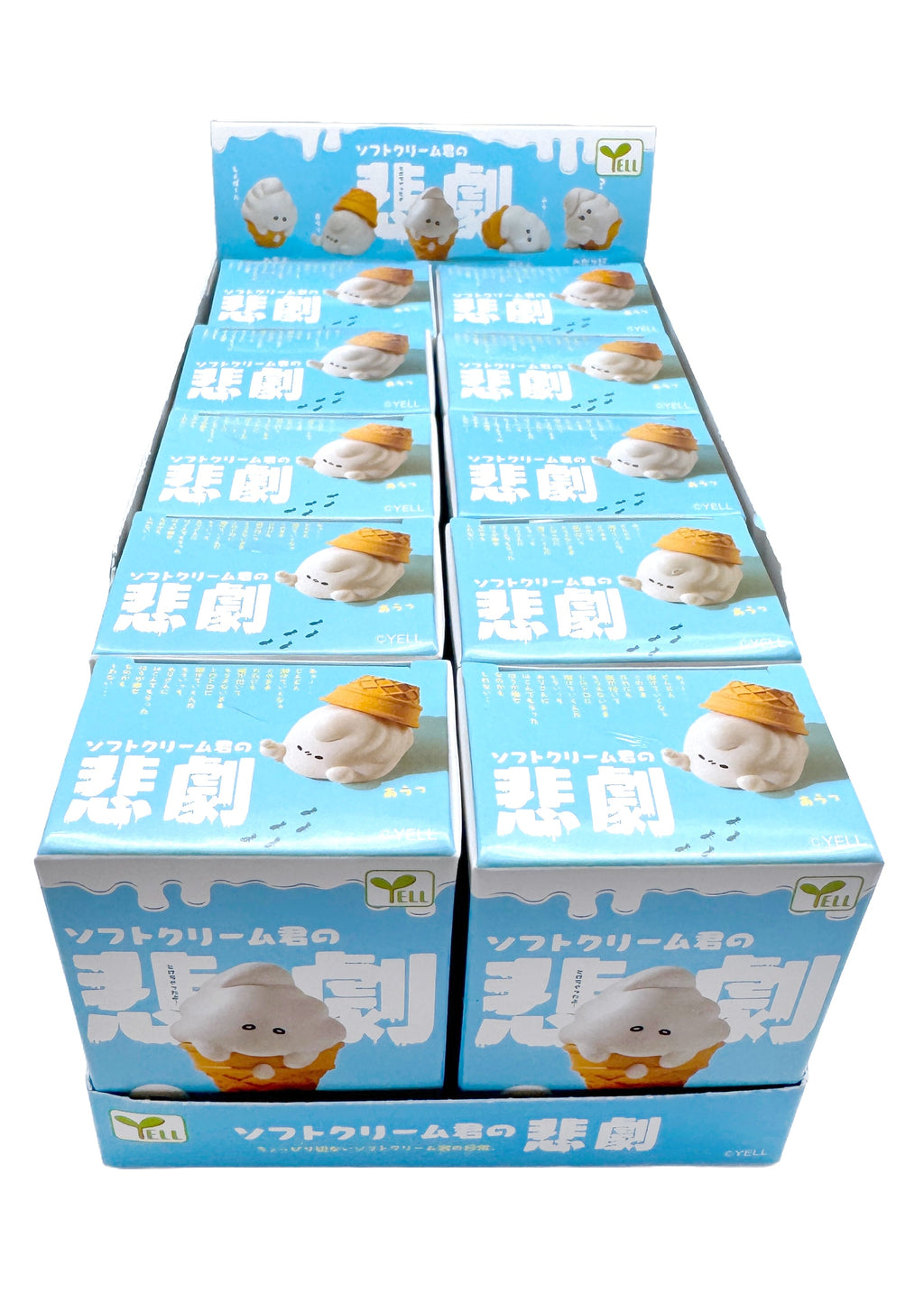  The Tragedy Of Soft Cream-Kun Figurine - 10pc Blind Box Set