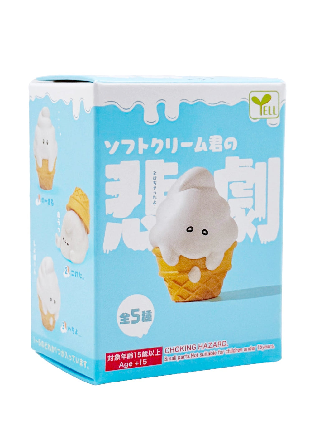  The Tragedy Of Soft Cream-Kun Figurine - 10pc Blind Box Set