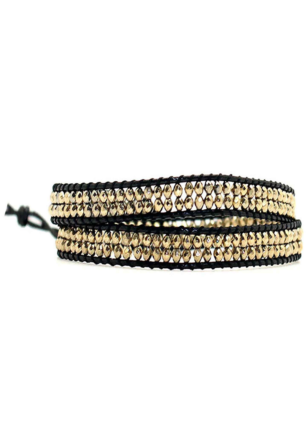  X Katie Soleil Glory Double Wrap Beaded Bracelet